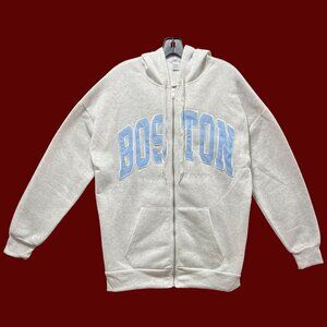 Rue 21 - Men's Long Sleeve Hooded Sweatshirt - Gray - Small